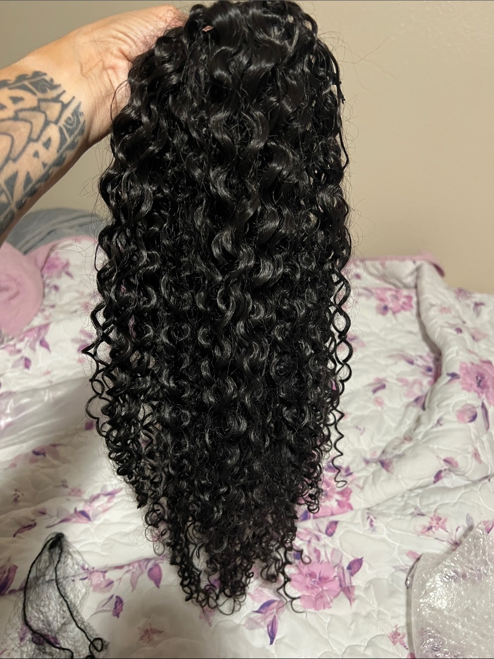 Bobbi Boss curly hair drawstring ponytail hair extension